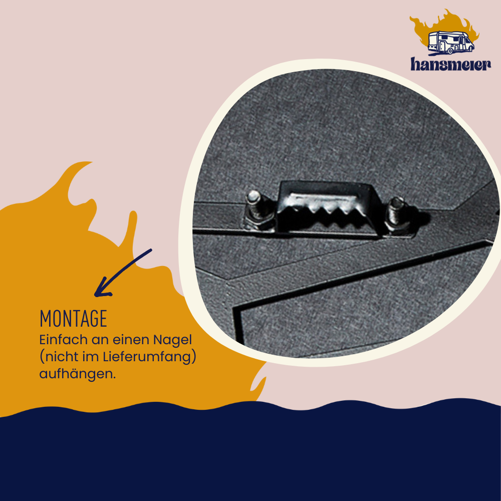 Industrial Deko aus Metall | 70 x 58 cm | Elefant | Metalldeko für die Wand - Hansmeier