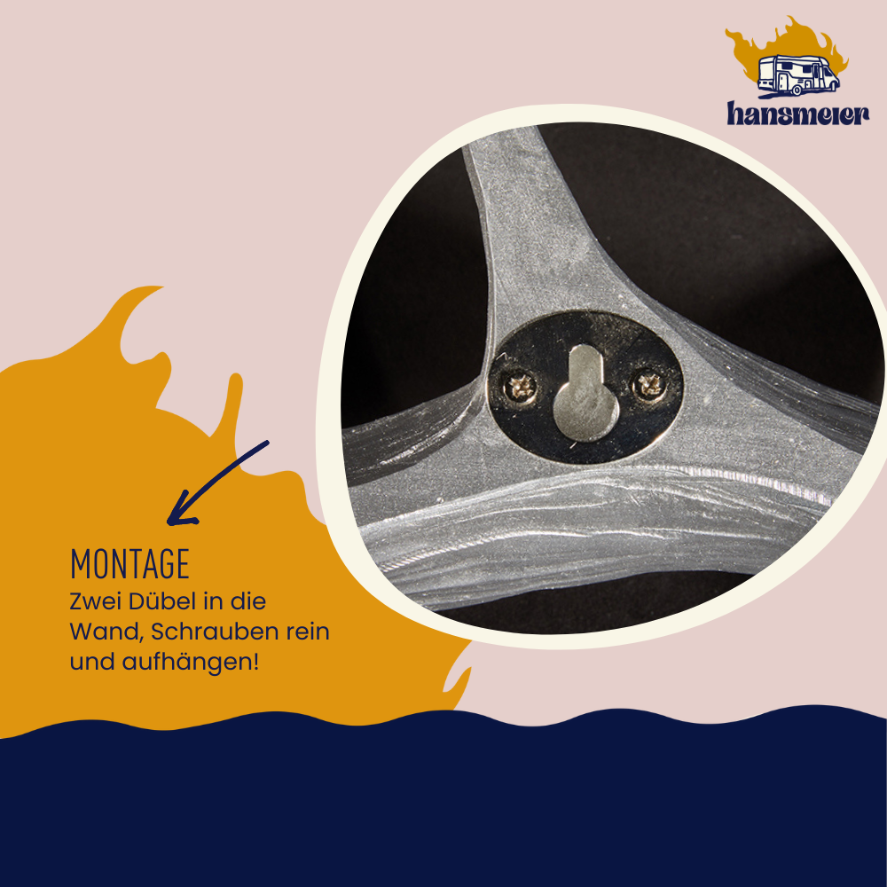 Geweih Garderobe | 49 cm | Silber | Kleiderhaken - Hansmeier