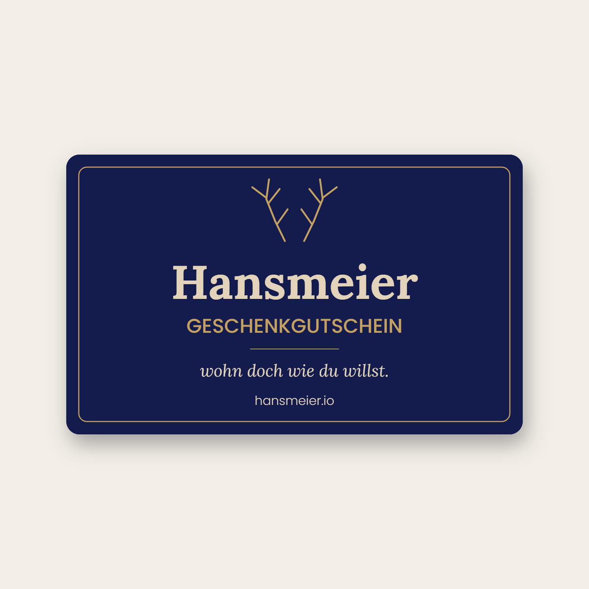 Hansmeier Geschenkgutschein